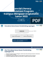 Financial Literacy Administrasi Program
