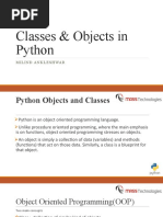 Classes - Objects in Python