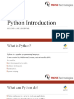 Python Introduction (Session1)