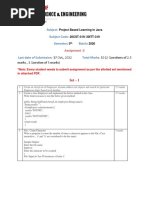 Assignment-2 PBLJ Theory