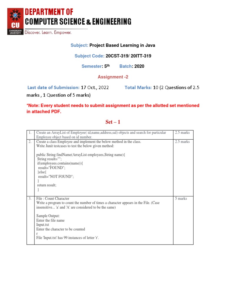 Java project assignment on data structures oops and database