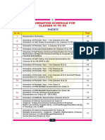 Examination Schedule (VI-XII) 2022-23 (Burnpur)