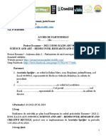 PROIECT Parteneriat Liceul de Arta