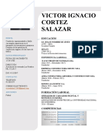 CV Víctor Cortez 2022