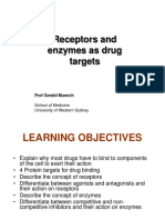 Receptor & Enzymes As Cellular Drug Targets - R.Raju - 2019