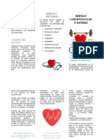 Folleto Riesgo Cardiovascular y Estres