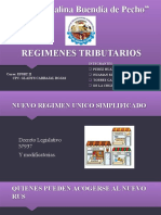 Regimenes Tributarios