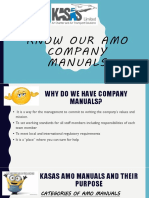 Know Our Amo Company Manuals