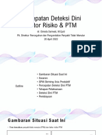Materi Direktur P2PTM Dr. Elvieda Sariwati - Percepatan Deteksi Dini PTM - 200422