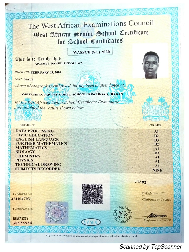 Waec Result | PDF
