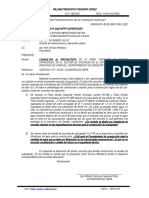 Carta N°011-2022-Wffp-Consulta Proyectista