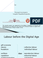 Labour in The Digital Age. From Platform To Open Cooperativism