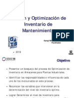 Gestión y Optimización de Inventarios para Mantenimiento Toolbox