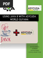 Asycuda-SETUP JAVA8