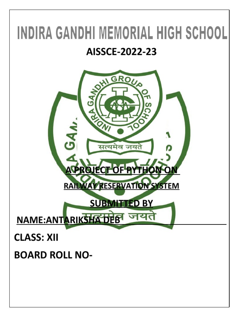 Project Front Page | PDF | Information Age | Software Engineering