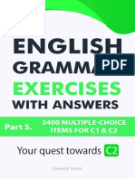 English Grammar Exercises With Answers 3400