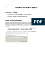 Usando Rational Performance Tester Com RTT
