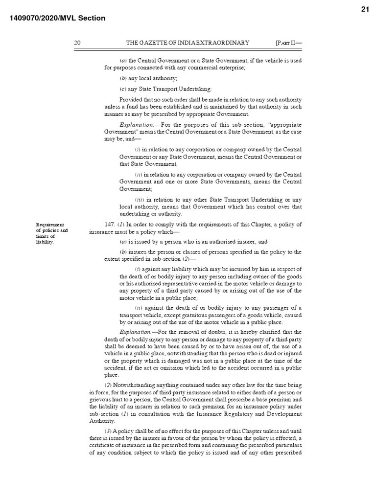 20 pdfsam mv act english pdf insurance vehicle insurance