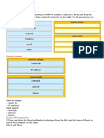 CCNA 200-301 Drag & Drop Questions