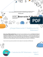 Renovación Y Modificación RF Soluciones.