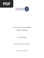 TD Chimie des Solutions : Exercices Corrigés | PDF