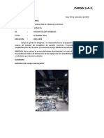 Informe Preliminar de Instalación de Paneles Acusticos 005