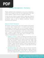 Contract Management PDF