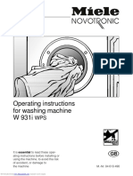 W 931i Operating Instructions