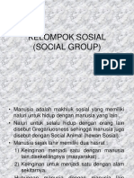 Materi 3 - Kelompok Sosial (Social Group)
