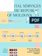 Dental Services in The Republic of Moldova