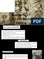 Benedicto XV y La 1ra Guerra Mundial