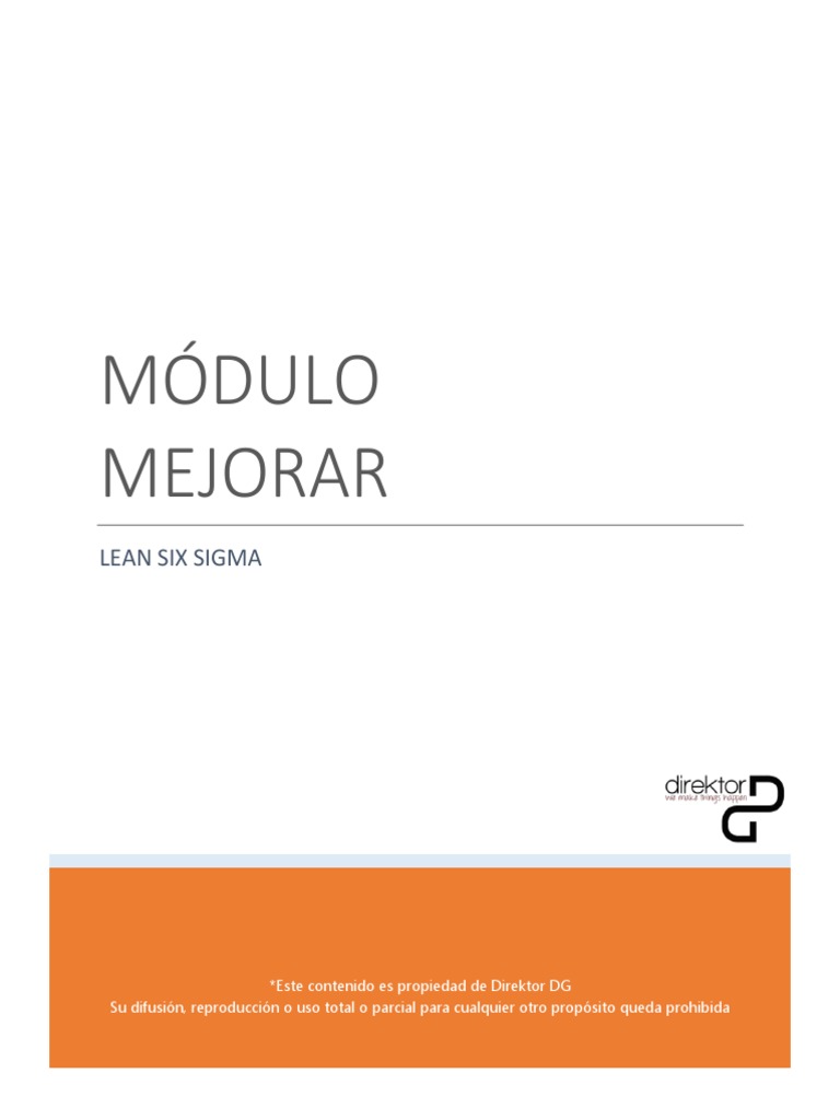 Mejora Continua con Lean Six Sigma | PDF | Producción y fabricación ...