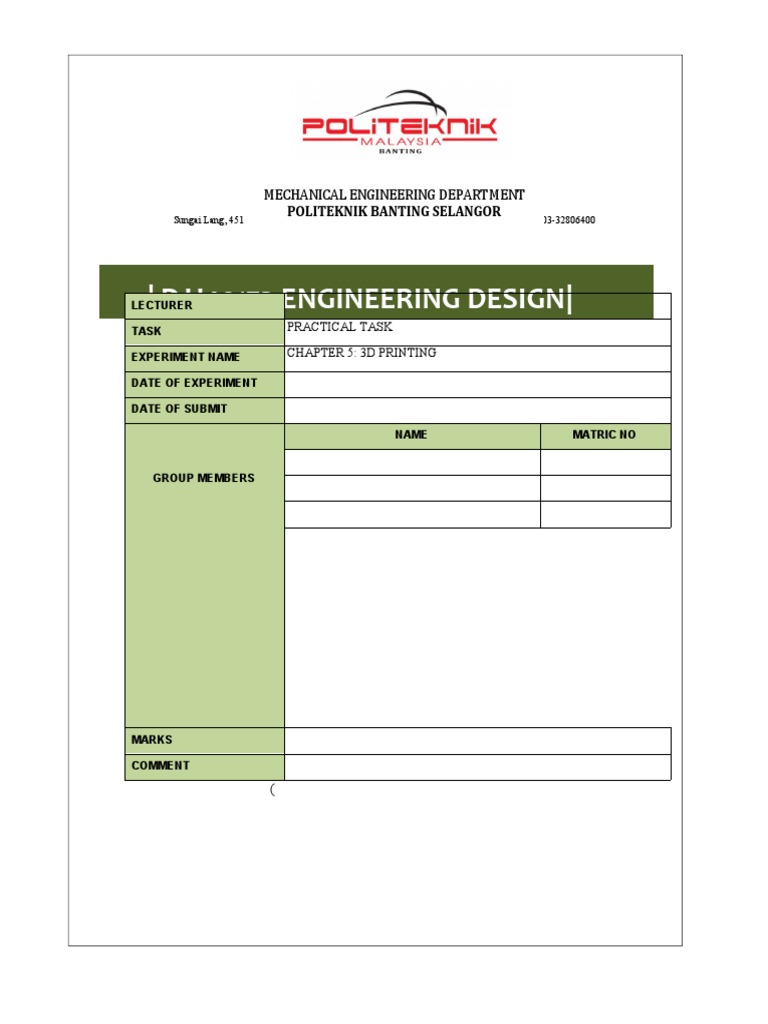 Practical Task Cover Ed | PDF