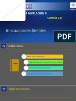 Intervalos e Inecuaciones Lineales Ciclo 2022-2