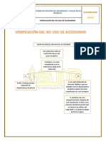 Verificacion Del No Uso de Accesorios - Asip