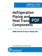 Asme B31.5-2019