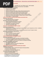 IMP QUESTIONS SEM V FA New