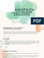 Acreditación educativa: Calidad y estándares