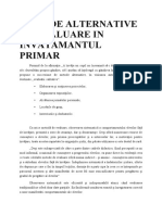 Metode Alternative de Evaluare in Invatamantul Primar