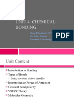 Unit 4 Chemical Bonding 2021