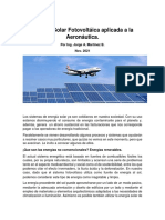 Energía Solar Fotovoltáica Aplicada A La Aeronáutica V1.1 Nov 2021