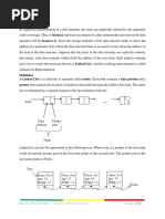 Linked List Lecture Note