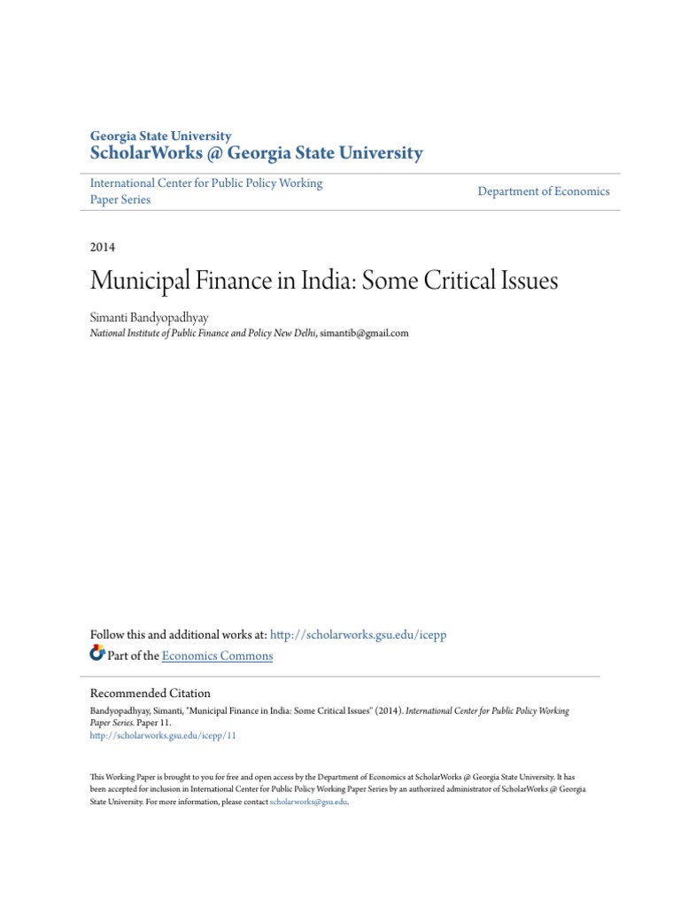 MF in India, Simanti PDF Taxes Property Tax