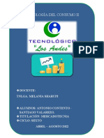 Sociología Del Consumo II Trabajo de Investigación Grupal