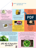 TIPS Conservación de Alimentos