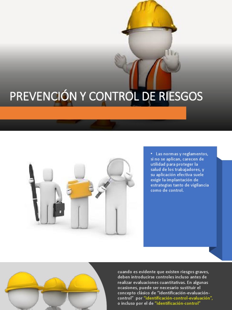 Prevención y Control de Riesgos Laborales | PDF | Gestión de recursos ...