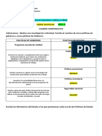 Cuadro Comparativo de Politicas de Estado y Politica de Gobierno