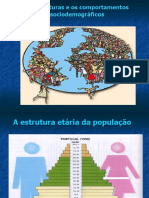 Estrutura etária da população portuguesa e evolução do envelhecimento (38