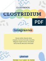CLOSTRIDIUM (CLOSTRIDIOS) - Equipo 4