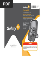 Dorel Juvenile Safety 1st Convertible Car Seat Manual Original